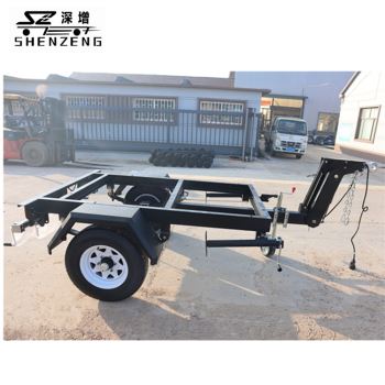 2噸發(fā)電機組底盤拖車